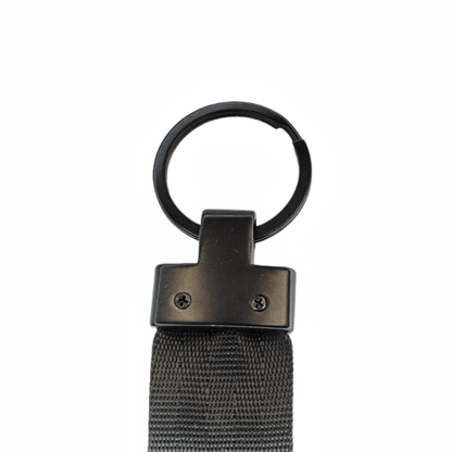 Fancy Key Fob - Matte Black - 25mm (1in) at Atelier Fiber Arts