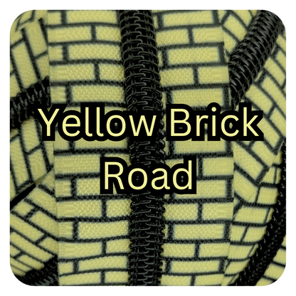 #5 Zipper - Yellow Brick Road (YBR) - by the meter at Atelier Fiber Arts